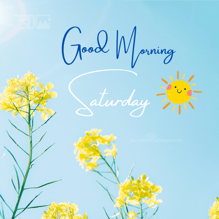 Good Morning Saturday Images Free Download